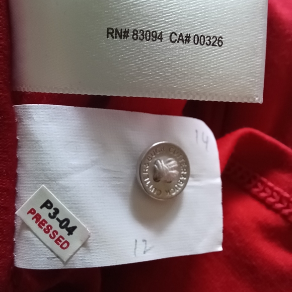 CUTTER & BUCK RED DRYTEC POLO GOLF SHIRT NWT LARGE - Picture 6 of 16